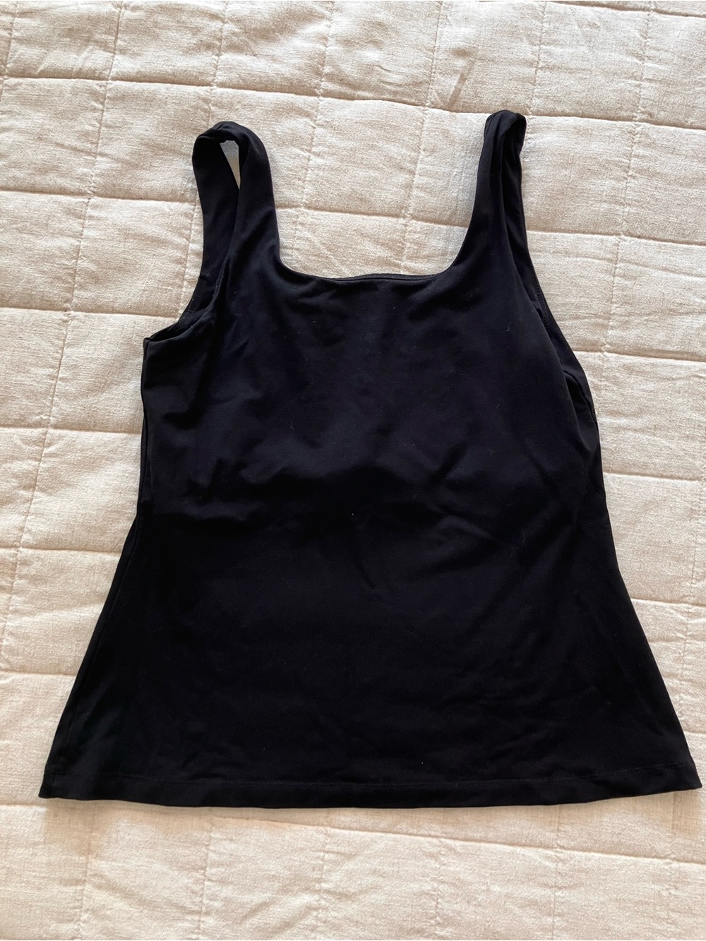 Free Label Rina Tank in Black Bamboo